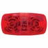 38226 by UNITED PACIFIC - Clearance/Marker Light - Red LED/Red Lens, Rectangle Design, 16 LED, 2 Wires