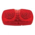 38226 by UNITED PACIFIC - Clearance/Marker Light - Red LED/Red Lens, Rectangle Design, 16 LED, 2 Wires