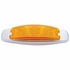 38301 by UNITED PACIFIC - Clearance/Marker Light - with Bezel, 15 LED, Rectangular, Amber LED/Amber Lens