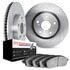 6602-45039 by DYNAMIC FRICTION COMPANY - Rotors with 5000 Euro Ceramic Brake Pads