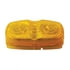 38314 by UNITED PACIFIC - Clearance/Marker Light, Amber LED/Amber Lens, Rectangle Design, with Reflector, 14 LED