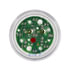 38363B by UNITED PACIFIC - Clearance Light - Bulk, 2" Round Light, 9 LED, Red LED/Clear Lens