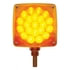 38701 by UNITED PACIFIC - Turn Signal Light - Double Face, LH, 45 LED Single Stud, Amber & Red LED/Amber & Red Lens