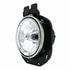 31282 by UNITED PACIFIC - Crystal Headlight - RH/LH, 7", Round, Chrome Housing, with Bracket, with White LED Halo Ring