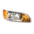 31296 by UNITED PACIFIC - Headlight Assembly - RH, Chrome Housing, High/Low Beam, 9007 Bulb