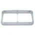 32352 by UNITED PACIFIC - Headlight Bezel - 14 LED, Rectangular, Dual, with Visor, Amber LED/Clear Lens