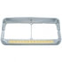 32501 by UNITED PACIFIC - Headlight Bezel - LH, Rectangular, Sequential Dual LED, with Visor