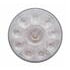 38772 by UNITED PACIFIC - Brake / Tail / Turn Signal Light - 4" Round Light, 10 LED, Red LED/Clear Lens