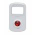 41707 by UNITED PACIFIC - Rocker Switch Cover - with Red Diamond, for Kenworth/Peterbilt