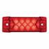 39593 by UNITED PACIFIC - Clearance/Marker Light - Red LED/Red Lens, Rectangle Design, with Reflector, 13 LED