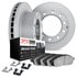 6512-48207 by DYNAMIC FRICTION COMPANY - Brake Rotor with 5000 Brake Pads and Hardware Kit