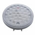 61680 by UNITED PACIFIC - Light Bar - Rear, Spring Loaded, with 2.5" Bolt Pattern, Stop/Turn/Tail Light, Red LED, Clear Lens, Chrome/Steel Housing, with Chrome Bezels and Visors, 36 LED Per Light