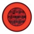 63782 by UNITED PACIFIC - Light Bar - Rear, "Glo" Light, Spring Loaded, with 2.5" Bolt Pattern, Stop/Turn/Tail Light, Red LED and Lens, Chrome/Steel Housing, with Rubber Grommets, 21 LED Per Light