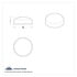 70088 by UNITED PACIFIC - Wheel Nut Cover - 10-Pack, Chrome, Plastic, Snap-On Screw Cover, for #10 and #12 Screw