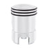 70613 by UNITED PACIFIC - Manual Transmission Shift Knob - Gearshift Knob, Chrome, Piston, 13/15/18, with Adapter