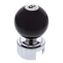 70686 by UNITED PACIFIC - Gearshift Knob - Black "8" Pool Ball, with Glitter, for 13/15/18 Speed Eaton Style Shifters