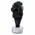 70710 by UNITED PACIFIC - Manual Transmission Shift Knob - Gearshift Knob, Black, Skull, 13/15/18 Speed, with Adapter