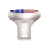 70795 by UNITED PACIFIC - Manual Transmission Shift Knob - Gearshift Knob, Chrome, Thread-On, US Flag