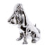 72003 by UNITED PACIFIC - Hood Ornament - Chrome, Bassett Hound