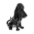 72053 by UNITED PACIFIC - Hood Ornament - Matte Black, Die-Cast, Bassett Hound Design