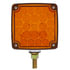 38750 by UNITED PACIFIC - Turn Signal Light - Double Face, LH, 52 LED Single Stud, Amber & Red LED/Amber & Red Lens