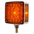 38750 by UNITED PACIFIC - Turn Signal Light - Double Face, LH, 52 LED Single Stud, Amber & Red LED/Amber & Red Lens