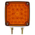 38756 by UNITED PACIFIC - Turn Signal Light - Double Face, LH, 52 LED Double Stud, Amber & Red LED/Amber & Red Lens