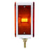 38756 by UNITED PACIFIC - Turn Signal Light - Double Face, LH, 52 LED Double Stud, Amber & Red LED/Amber & Red Lens