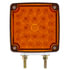 38757 by UNITED PACIFIC - Turn Signal Light - Double Face, RH, 52 LED Double Stud, Amber & Red LED/Amber & Red Lens