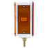 38757 by UNITED PACIFIC - Turn Signal Light - Double Face, RH, 52 LED Double Stud, Amber & Red LED/Amber & Red Lens