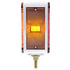 38758 by UNITED PACIFIC - Turn Signal Light - Double Face, LH, 52 LED Double Stud, Amber & Red LED/Clear Lens