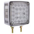 38759 by UNITED PACIFIC - Turn Signal Light - Double Face, RH, 52 LED Double Stud, Amber & Red LED/Clear Lens