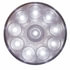 38828BCK by UNITED PACIFIC - Auxiliary/Utility Light Kit - 10 LED, 4", White LED/Clear Lens