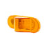 38922 by UNITED PACIFIC - Turn Signal Light - 8 LED Mid-Trailer, Amber LED/Amber Lens