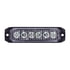 39164 by UNITED PACIFIC - Multi-Purpose Warning Light - 6 High Power LED "Competition Series" Slim Warning Light, Red