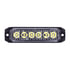 39165 by UNITED PACIFIC - Multi-Purpose Warning Light - 6 High Power LED "Competition Series" Slim Warning Light, White