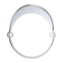 39208B by UNITED PACIFIC - Light Base - Chrome, Plastic, LED, Flush Mount, with Visor, for Grakon 1000 Style Lights