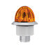 39231 by UNITED PACIFIC - Clearance Light - 3/4", 4 LED, Mini Watermelon, Amber and Blue LED, Clear Lens, Double Fury