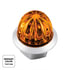 39233 by UNITED PACIFIC - Clearance Light - 3/4", 4 LED, Mini Watermelon, Amber and Purple LED, Clear Lens, Double Fury