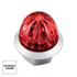 39234 by UNITED PACIFIC - Marker Light - (4) Amber and Red LED, Clear Lens, Double Fury, Watermelon Style