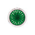 39237 by UNITED PACIFIC - Clearance Light - 3/4", 4 LED, Mini Watermelon, Red and Green LED, Clear Lens, Double Fury