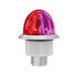 39238 by UNITED PACIFIC - Clearance Light - 3/4", 4 LED, Mini Watermelon, Red and Purple LED, Clear Lens, Double Fury