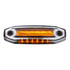 39299 by UNITED PACIFIC - Clearance/Marker Light - Amber and White LED/Clear Lens, 6 LED