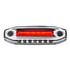 39302 by UNITED PACIFIC - Clearance/Marker Light - Red and White LED/Clear Lens, 6 LED