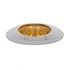 39324 by UNITED PACIFIC - Clearance Light - Phantom I Reflector Light, 16 LED, Amber LED/Lens