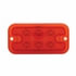 39333 by UNITED PACIFIC - LED Honda Light - Dual Function, 6 LED, Red Lens/Red LED