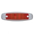 39452 by UNITED PACIFIC - Clearance/Marker Light - Red LED/Red Lens, Rectangle Design, with Reflector, 10 LED