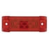 39593 by UNITED PACIFIC - Clearance/Marker Light - Red LED/Red Lens, Rectangle Design, with Reflector, 13 LED