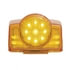 39602 by UNITED PACIFIC - Truck Cab Light - 19 LED Reflector Square, Amber LED/Amber Lens