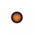 39767 by UNITED PACIFIC - 3-LED Single Function 3/4" Mini Clearance/Marker Light, Amber LED, Amber Lens